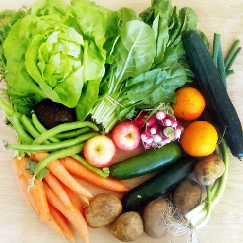 PANIER 'FAMILLE' de fruits et légumes