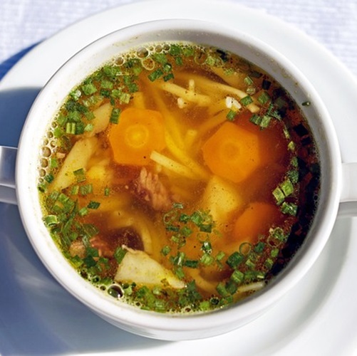 Les soupes, crèmes et potages aux légumes