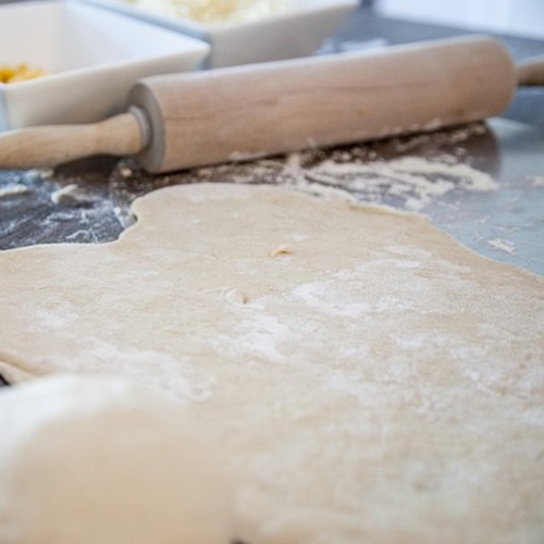 La préparation des pâtes pour la pâtisserie